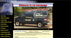 Desktop Screenshot of kemperelectric.com
